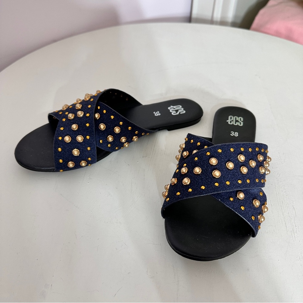 Studded sandals
